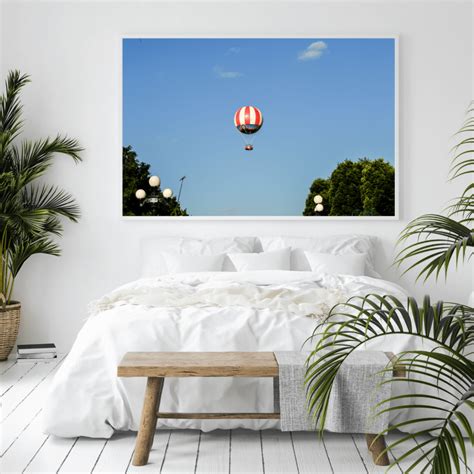 Disneyland Paris Hot Air Balloon Travel Poster Shop Simply Blessed Shy