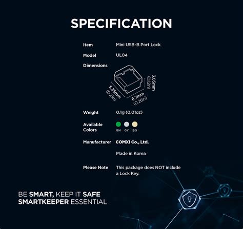 Smart Keeper Usb Cable Lock Buy Online 35