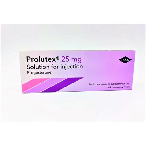 ПРОЛУТЕКС / PROLUTEX инжекционен разтвор - 25 мг * 7