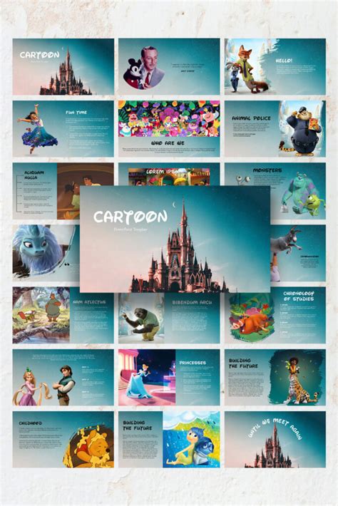 Cartoon PowerPoint Template – MasterBundles