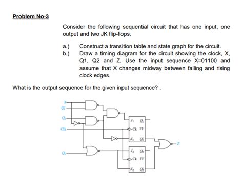 Solved Consider The Following Sequential Circuit That Has Chegg