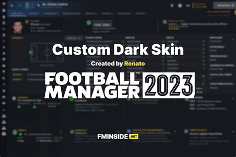 Football Manager 2023 Dark Skin Football Manager 2024 Fm24 Fm2024