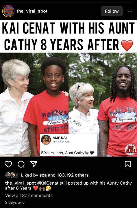 Sza rocking with aunt Cathy : r/KaiCenat