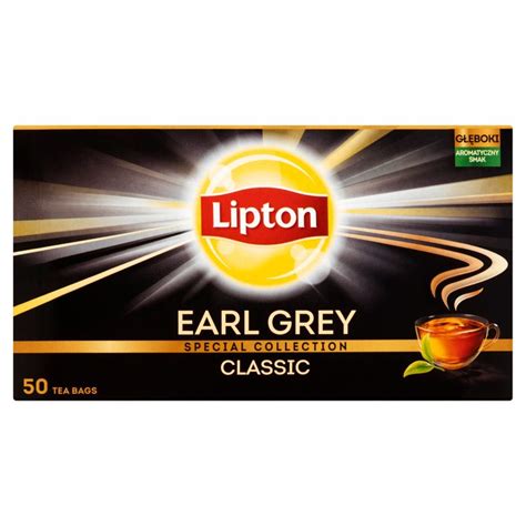 Lipton Earl Grey Classic Herbata Czarna 75 G 50 Torebek Delikatesy