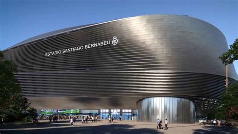 Evolución de las obras del estadio Santiago Bernabéu