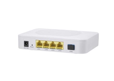 White GPON OLT ONU , GPON Optical Network Unit 20Km Transmission Distance