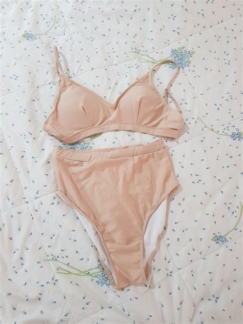 Custom Piece Nude Bikini Women S Fashion Swimwear Bikinis Swimsuits On Carousell