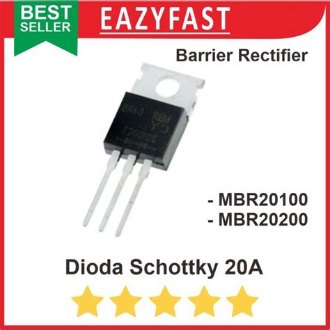 Jual Dioda Schottky A Mbr Mbr A Barrier Rectifier Diode