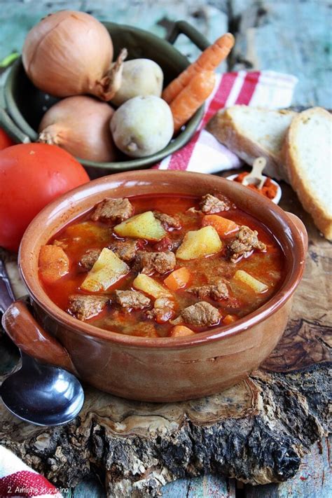 Zuppa Di Gulasch Ungherese Guly Sleves Amiche In Cucina