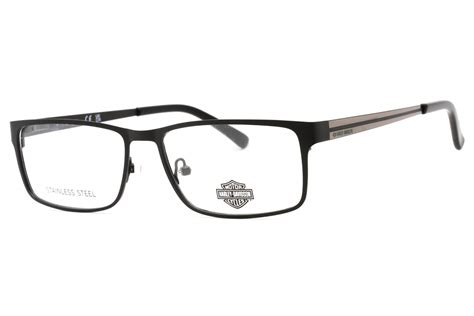 481260 Harley Davidson Hd0722 Eyeglasses Blakc Clear Demo Lens