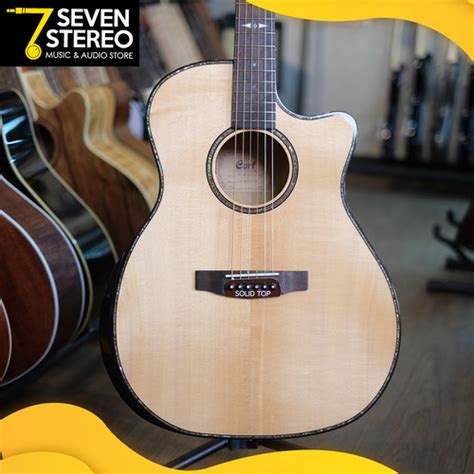 Jual Cort GA MY BEVEL NAT Gitar Akustik Elektrik Solid Top - Kota ...