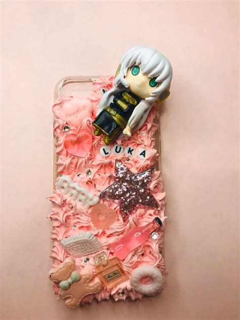 Custom Decoden Phone Case Etsy