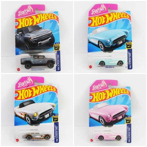 Jual Hotwheels 1956 Corvette Barbie The Movie Hot Wheels Shopee Indonesia