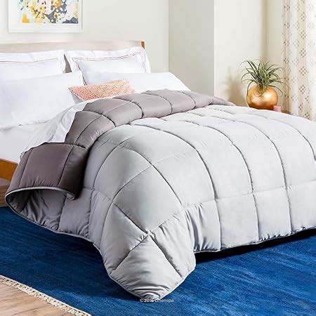 Amazon BEDSURE Duvet Insert Full Comforter Light Grey All Season