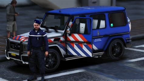 Mercedes G65 Koninklijke Marechaussee Dutch Royal Military Police