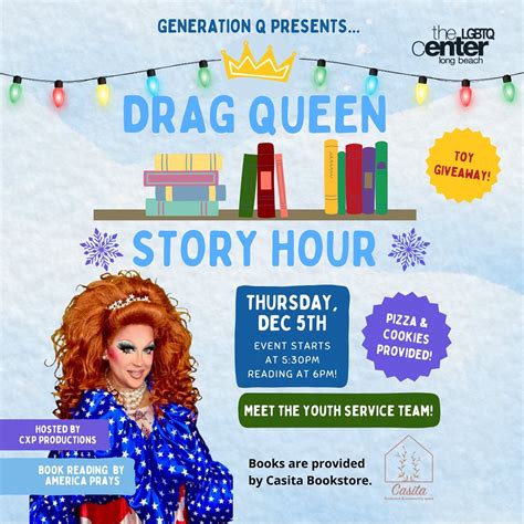 Drag Queen Story Hour Visit Gay Long Beach