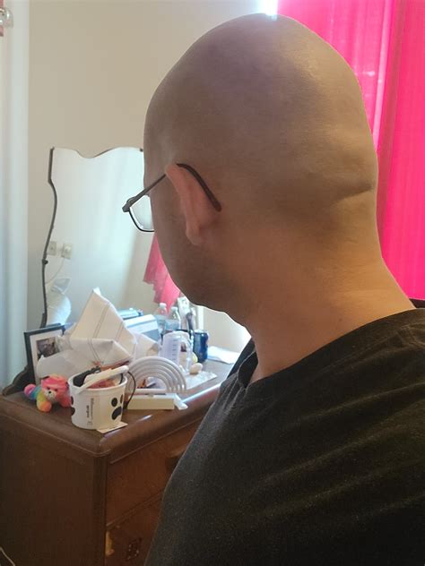 Shaved My Head And Face Again No Eyebrows Shaving This Time Also If There Is A Gay Master