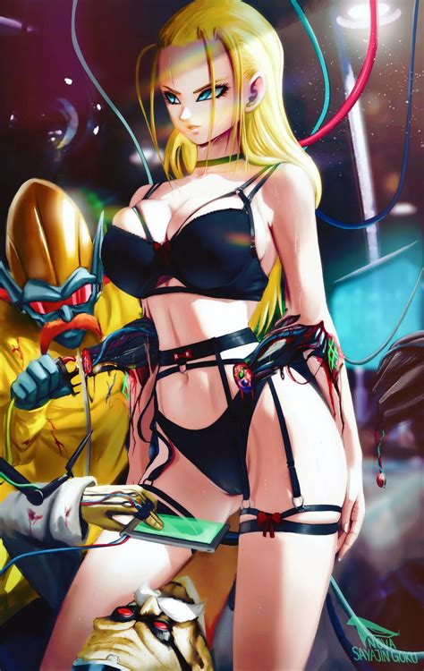 Super Android 18 NovaSayajinGoku Dragon Ball Nudes Fitdrawngirls NUDE PICS ORG