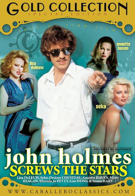 SEKA DVD COVERS JOHN HOLMES SCREWS THE STARS Porn Pic