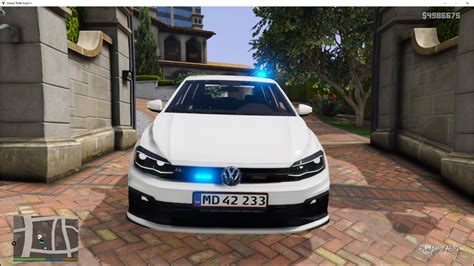 Danish Unmarked Vw Polo Paintjob Gta5