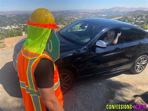 Confessions Olivia Austin Redirects The Construction Worker To Her Pussy