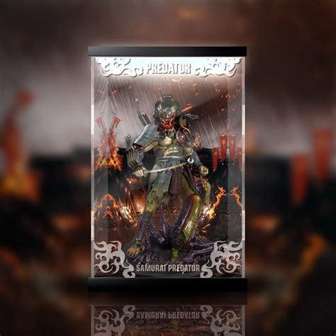 Yao 挖寶趣野獸國 HOT TOYS AVP 竹谷隆之x 鬼木佑二武士 鐵血戰士 公仔 可動 專用展示盒 蝦皮購物