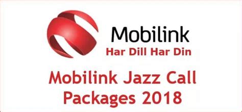 Mobilink Jazz Call Packages Daily Call Packages Weekly Call Packages