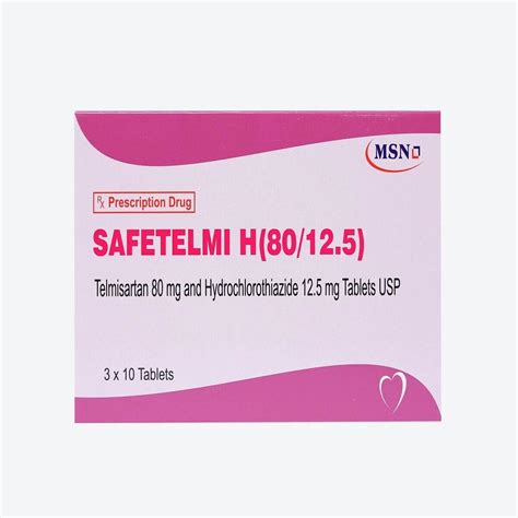 Telmisartan Hydrochlorothiazide Mg S Asset Pharmacy