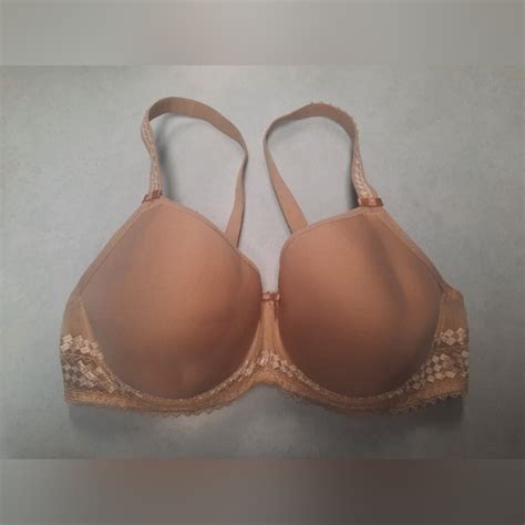 Fantasie Intimates And Sleepwear Fantasie Rebecca Molded Spacer Underwire Tan Lace Bra 34dd