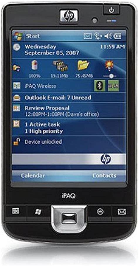 hp ipaq  classic handheld pda phone ecran tactil amazonfr