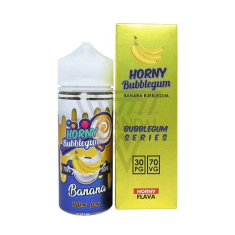 Horny Flava Banana Bubblegum Series Vape Vandal Best Vape E