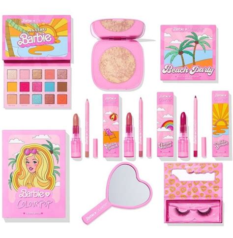 Colección Barbie Malibú Colourpop Completa Cuotas Sin Interés