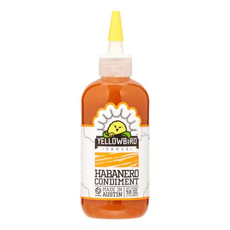 Yellowbird Hot Sauce Habanero 9 8 Oz 1 Count Walmart