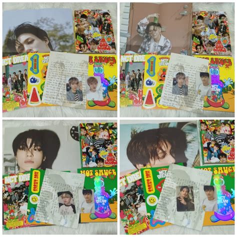 Jual Album Unsealed Nct Dream Hot Sauce Photobook Fullset Mark Set Jisung Jaemin Chenle Shopee