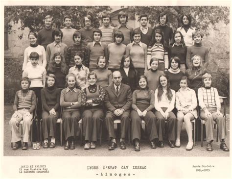 Photo de classe e de Lycée Gay Lussac Copains d avant