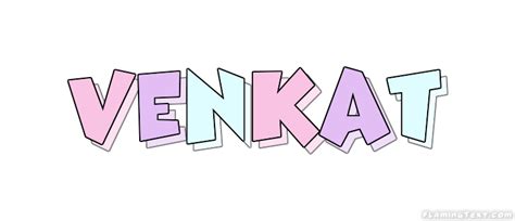 Venkat Logo Outil De Conception De Nom Gratuit à Partir De Texte