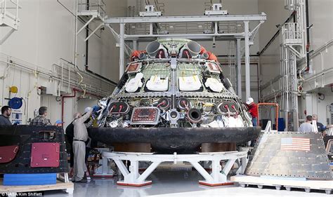 Orion In The Nude Nasa Takes Covers Off Historic Spacecraft As Is