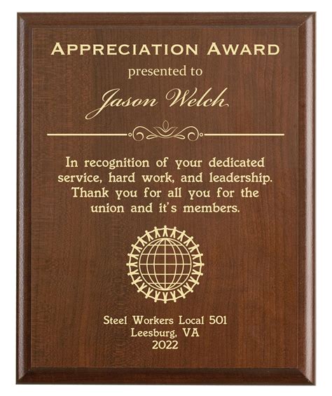Appreciation Plaque Ubicaciondepersonascdmxgobmx