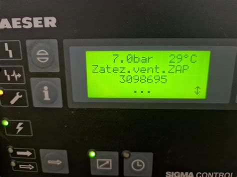 Machine's specifications - Kaeser CS 90 Used machines - Exapro