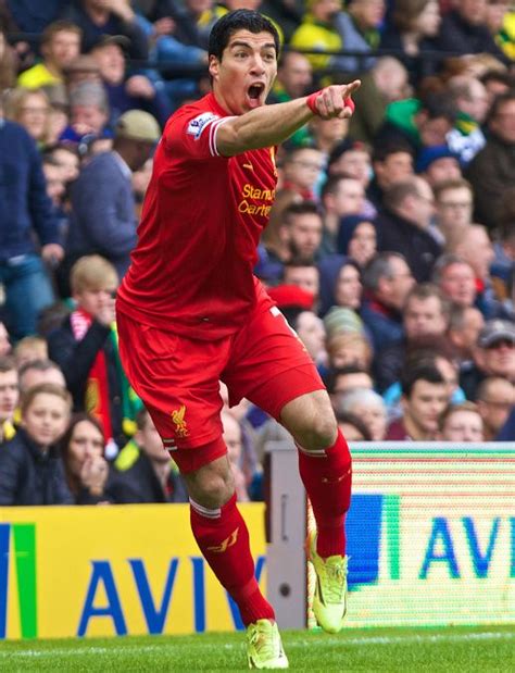 Liverpool Fc Striker Luis Suarez Becomes First Reds Player Since Rush