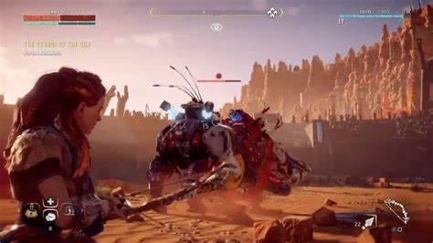 Horizon Zero Dawn Kill The Behemoth In The Ring Youtube