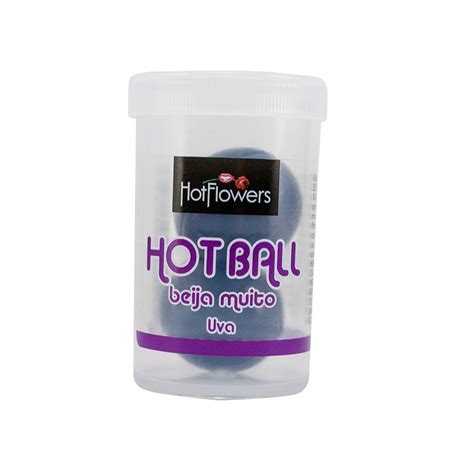 Hot Ball Dupla Beija Muito Uva Distribuidora Hotflowers