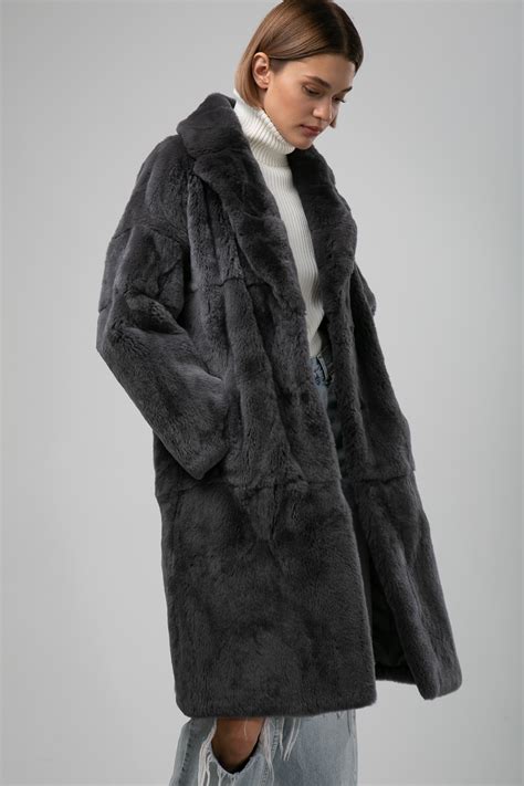 Шуба из меха кролика SnowQueen_collection 613055003 цены в Твери ...