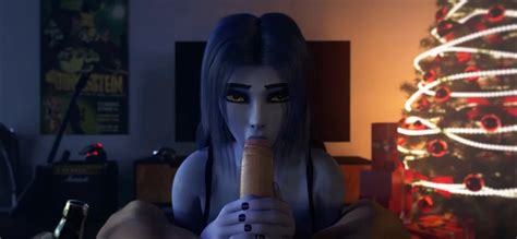 Widowmaker Do A Blowjob For Xmas Belgian Porn XHamster