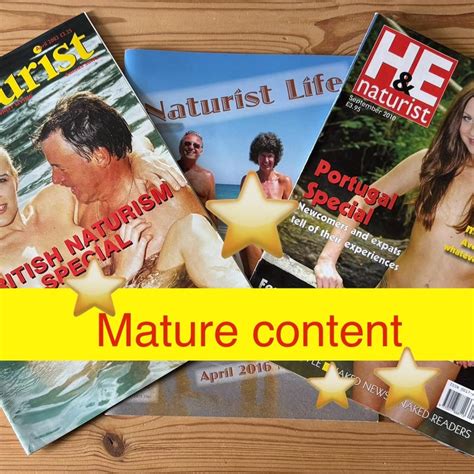 Vintage Nudist Magazines - Etsy
