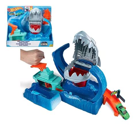 Hot Wheels City Robo Tiburon Cuotas sin interés