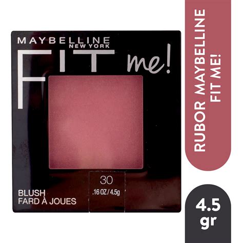 Rubor Maybelline Fit Me 30 Rose