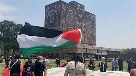 En Vivo L Estudiantes Instalan Campamento En Solidaridad Con Palestina