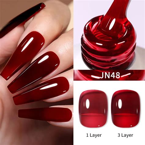 Born Pretty Gel Nail Nude Glitter Art Varnish Semi Permanent Soak Off Need Top Coat Base 10ml