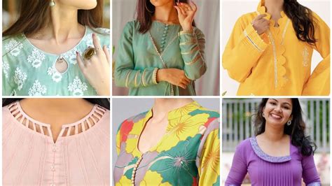 65 Neck Designs To Try With Plain Kurtis And Suits 59 OFF